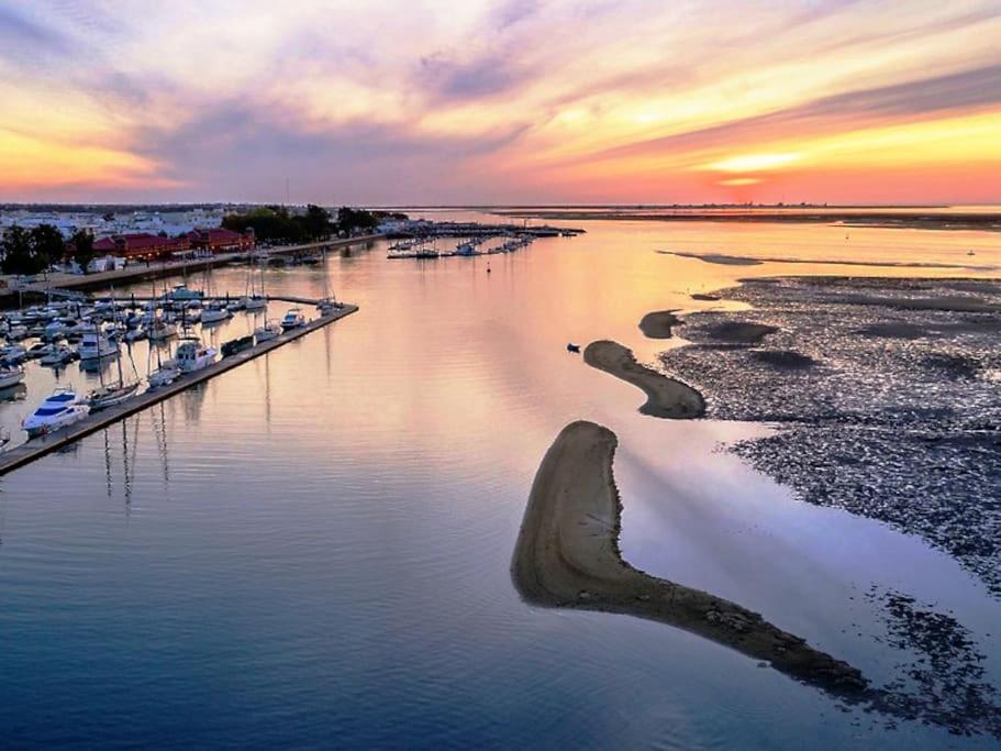A Gaivota Ria Formosa Waterfront Lux Apart With Pool, Olhao, Algarve المظهر الخارجي الصورة